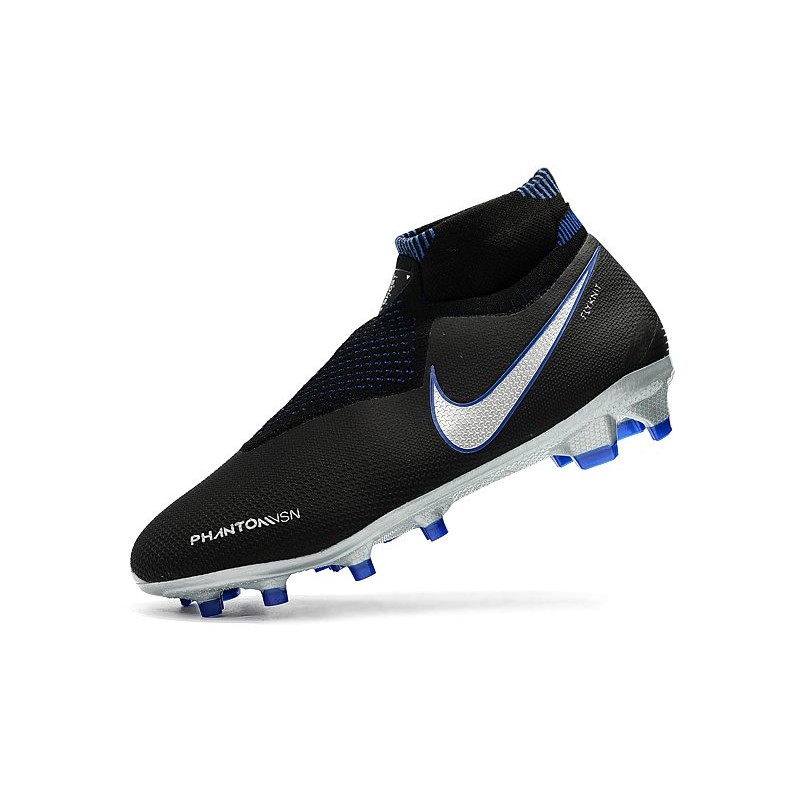 Nike Phantom Vision Elite DF FG Černá Modrý